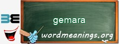 WordMeaning blackboard for gemara